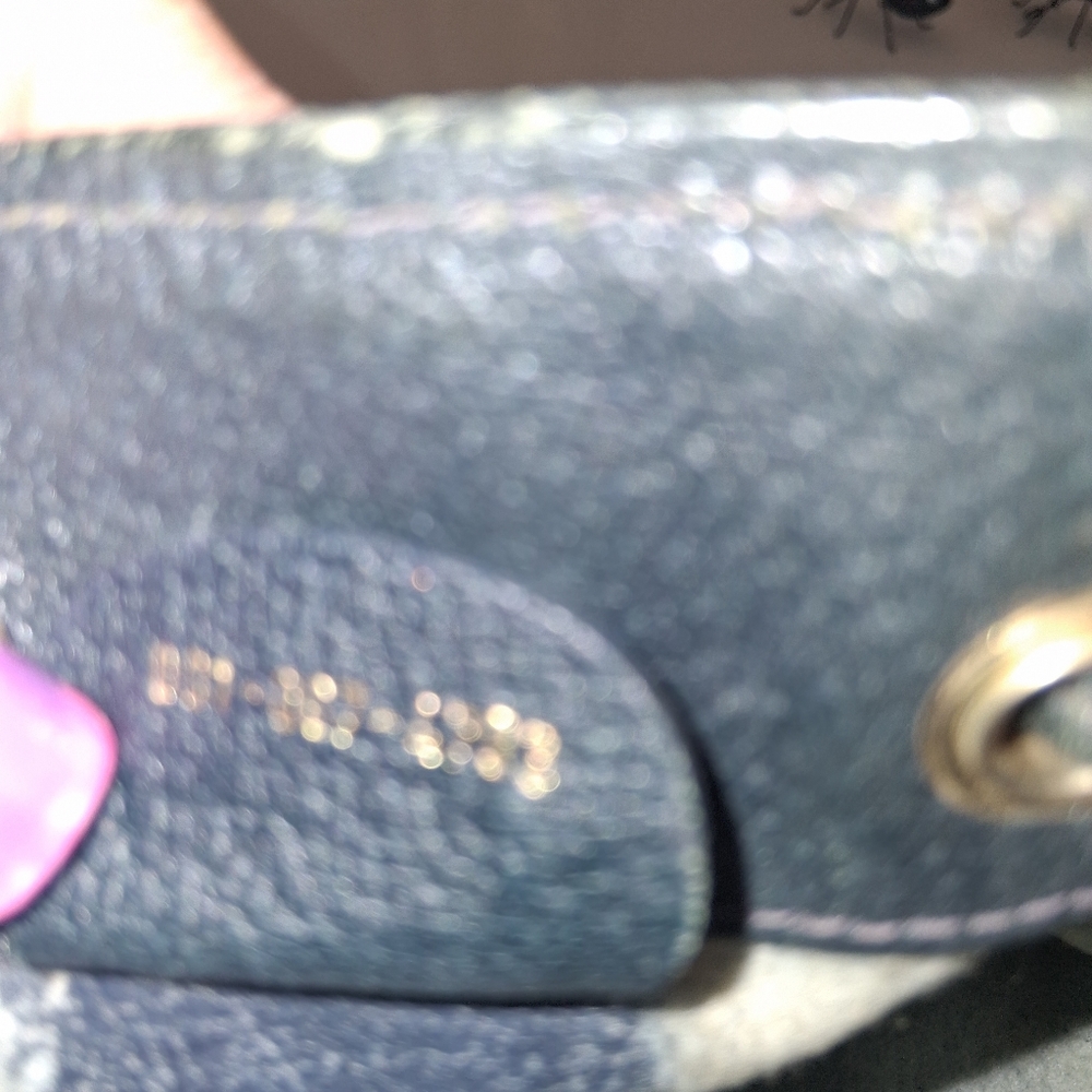 Gucci Authentic, Vintage Blue & Beige Monogram Shoulder Bag  (No Strap) - Picture 4 of 12